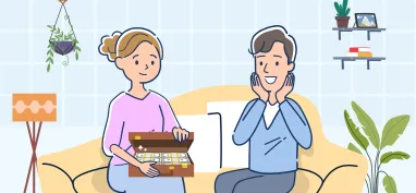 How would you handle a friend's request for a loan?