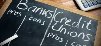 How do credit unions differ from banks?