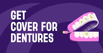 Does private health insurance cover dentures?