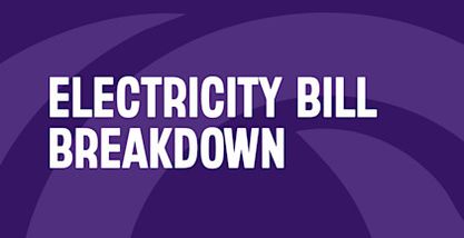 Costs or tariffs for different electricity meters